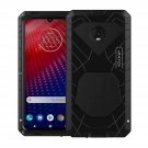 Feitenn Moto Z3 Case Metal, Moto Z3 Play Case Heavy Duty, Armor Aluminum Alloy Cover Bumpe