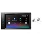 Pioneer 6.2"" Double Din VGA Touchscreen Weblink, Bluetooth USB MP3 AUX Input, In-Dash Mult