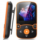 32GB MP3 Player with Clip, AGPTEK Bluetooth 5.0 Lossless Sound with FM Radio, Voice Record