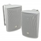 Dual Audio Lu47Pw 4 3-Way Indoor/Outdoor Speakers (White)
