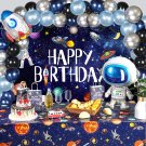 Outer Space Birthday Party Decoration Set, 1 Outer Space Solar System Galaxy Planet Happy 