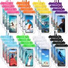 32 Pieces Universal Waterproof Phone Pouch Clear Cellphone Dry Bag With Lanyard Outdoor Be