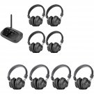 Avantree Quartet & Quartet-Extra Bundle: Multiple Wireless Headphones with one Transmitter