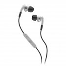 Fix In Ear Headphone With 3 Button Remote - White/Chrome