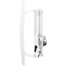 Prime-Line C 1197 Sliding Glass Door Handle Set, 6-5/8 in., Diecast, Hook Style, Flush (Si