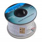 100 Feet 18Awg Cl2 Rated 4-Conductor Loud Speaker Cable (For In-Wall Installation)