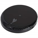 Pc301B Portable Cd Player With Stereo Earbuds And Anti-Skip Protection (Pc301B),Black, Sin