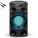 Sony Bluetooth Party Speaker Home Audio System Loud Bass Speaker LED Lights Outdoor Portab
