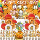 Garfield Party Supplies Birthday Party Banner Decorations For Kids Adults Birthday Banner