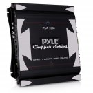 Pyle 2 Channel Car Stereo Amplifier - 1400W Dual Channel Bridgeable High Power MOSFET Audi