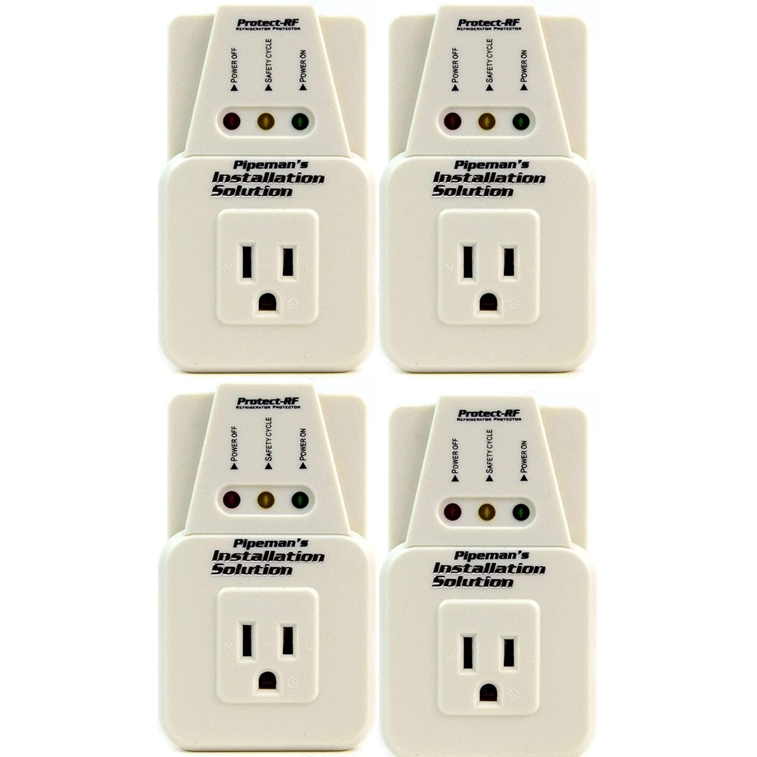 4 pcs Voltage Protector Brownout Surge Refrigerator 1800 Watts Appliance  NEW