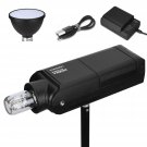 Yn200 Wireless Flash Speedlite, 200W Ttl M Multi Hss 1/8000S, 2.4G Pocket Flash Strobe Mo