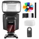 Neewer TT560 Flash Speedlite with 12 Color Filters, Hard Diffuser and IR Wireless Remote