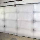 Nasatek White Reflective Foam Core Garage Door Roll Insulation 2Ft X 18Ft (R8)