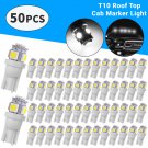 50X White Roof Cab Marker Clearance Led Light Bulbs For 1999-2016 Ford F250 F350