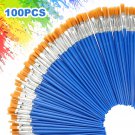 100Pcs Paint Brushes Acrylic Painting Brush Set Art Watercolor Paint Brush Craft