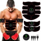 Abdominal Toning Trainer Workout Muscle Abs Stimulator Toner Fitness Belt Usb