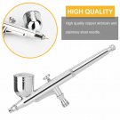 Dual Action Gravity Feed Airbrush Kit Spray Gun Compress Paint Art Set 0.2/0.5Mm