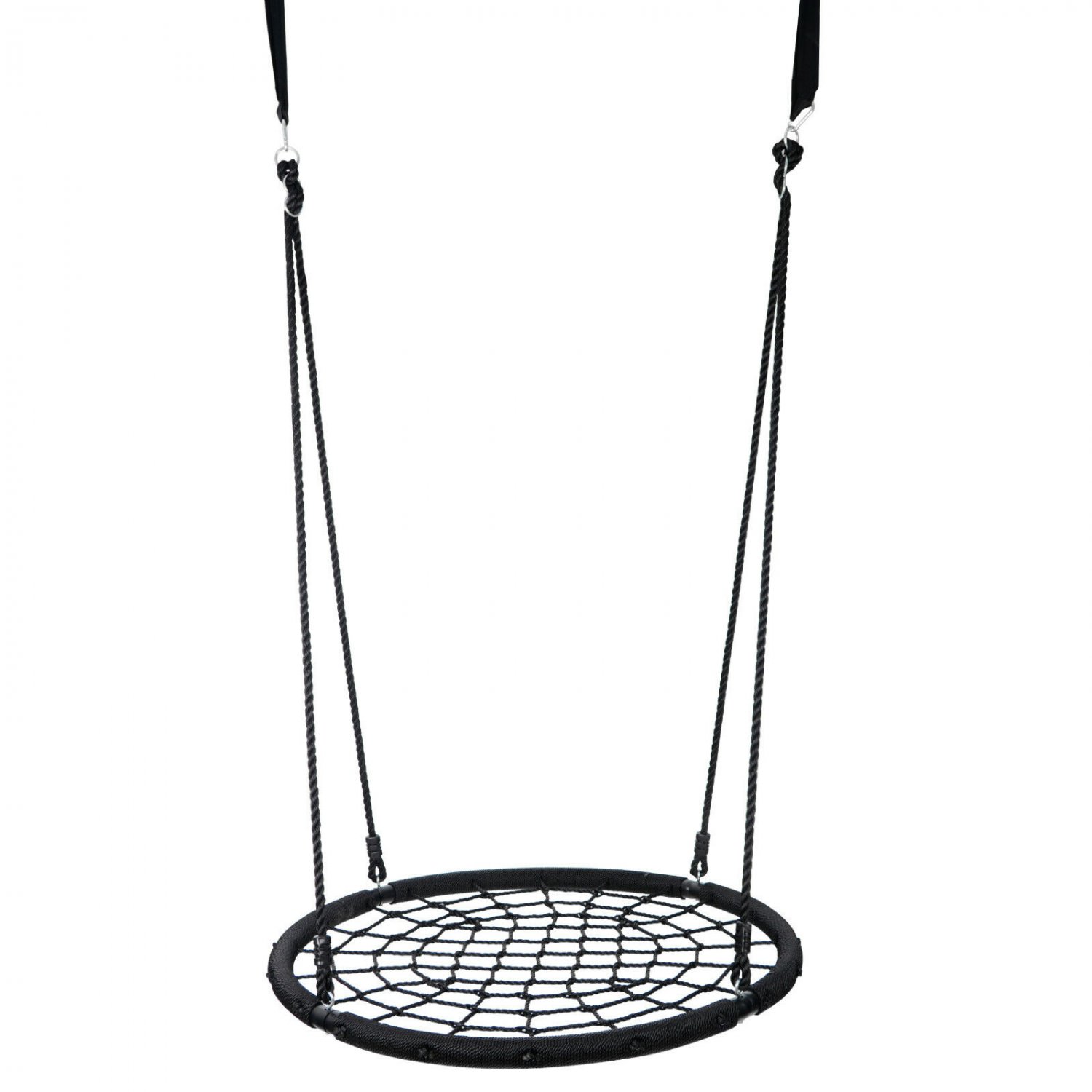 48'' Spider Web Tree Net Swing Pe Rope Large Size For Parks Playgrounds Backyard