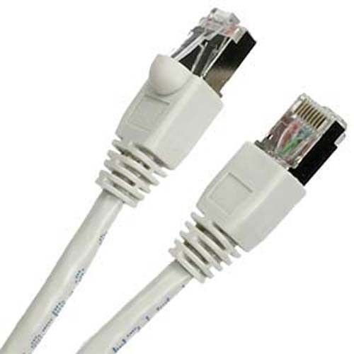 5'Ft Cat6A Sstp Gray Network Patch Cable Double Shielded Ethernet Nic Net Copper