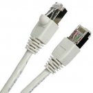 5'Ft Cat6A Sstp Gray Network Patch Cable Double Shielded Ethernet Nic Net Copper