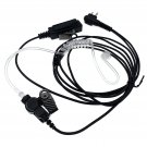 20 ×2 Pin Surveillance Mic Earpiece Headset For Motorola Cp200 Cp150 Pr400 Radio