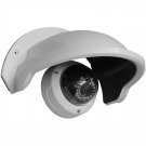Universal Sun Rain Shade Camera Cover Shield For Outdoor Camera White