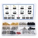 502Pc Computer Motherboard Screws Kit, Motherboard Standoffs Screws For Universa
