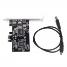 800Mbps Pci-E Express Card, 1394A Ieee 1394B Controller Card With Firewire Cable