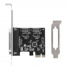 Pcie To Parallel Port Card, Print Port Lpt Pci-E Lpt Printer Card Adapter Db25,