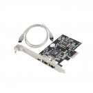 1394 Firewire Card,Pcie 3 Ports 1394A Firewire Expansion Card, Pci Express (1X)