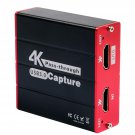 Usb3.0 4K Hdmi Video Capture Card, 1080P 60Fps Hd Game Capture Device Cam Link W