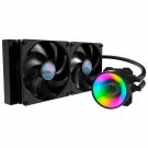 Cooler Master MasterLiquid ML280 Mirror ARGB Close-Loop AIO CPU Liquid Cooler, M