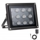 Infrared Illuminator, 850Nm 12 Leds 90 Degree Wide Angle Ir Illuminator For Nigh
