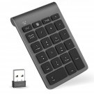 Number Pads, Wireless 22 Keys Numeric Keypad External Data Entry 2.4G Num Number