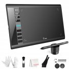 Graphics Drawing Tablet, UGEE M708 10 x 6 inch Large Drawing Tablet with 8 Hot K
