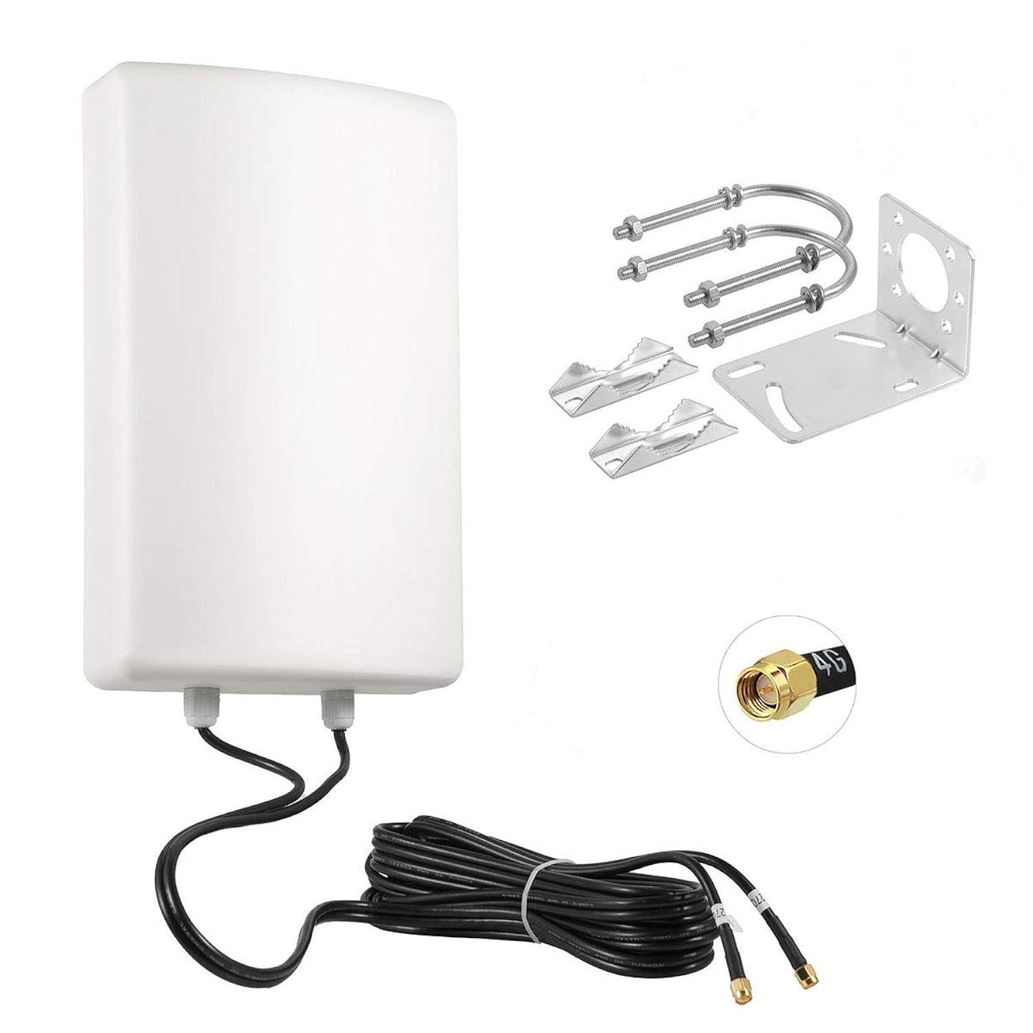 11Dbi High Gain 3G 4G/Lte Waterproof Fixed-Mount Panel Dual Polarized Mimo Anten