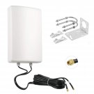 11Dbi High Gain 3G 4G/Lte Waterproof Fixed-Mount Panel Dual Polarized Mimo Anten