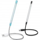 2 Pieces Usb Led Light Usb Light For Laptop Keyboard Light Gooseneck Light Compu