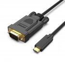 BENFEI USB C to VGA Cable, USB Type-C to VGA Cable [Thunderbolt 3] Compatible fo
