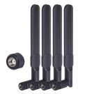 Dual Band Wifi 2.4Ghz 5Ghz 5.8Ghz 8Dbi Mimo Rp-Sma Male Antenna (4-Pack) For Wif