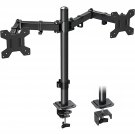 Dual Monitor Desk Mount, Fully Adjustable Dual Monitor Arm For 2 Max 32 Inch Com