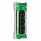 Leviton 47605-C5B CAT5 PWA MOD FOR STRUCTURED MEDIA 6PORT