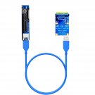 Mini Pcie Extension Cable (23.6 Inch/60Cm), Mini Pci-E To Pci-E X4 Riser Cable F