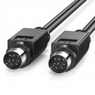 Mini-Din 8-Pin Male To Male Cable,Copper Wire 8 Pin Serial Rs232 Cable Suitable