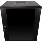NavePoint 12U Wall Mount Consumer Series Server Cabinet Network Enclosure Locks,