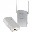 Powerline Adapter + Wireless Access Point Kit, 1000 Mbps Wall-Plug, 1 Gigabit Et