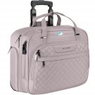 Rolling Laptop Bag For Women With Wheels, Rolling Briefcase Women Fits Up To 15.