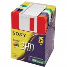 Sony 2HD 3.5" IBM Formatted Floppy Disks (25-Pack) (Discontinued by Manufacturer