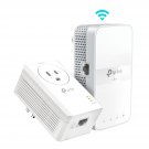 TP-Link Powerline Wi-Fi Extender (TL-WPA7617KIT) - AV1000 Powerline Ethernet Ada